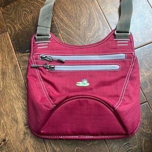 Lily pond crossbody bag.